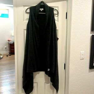 Plus Size Ava Viv Sleeveless Chunky Knit Sweater